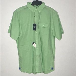 Daniel Cremieux 38 mint green button down shirt